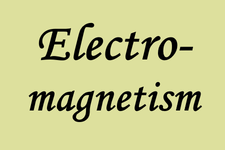 Study of the electromagnetism